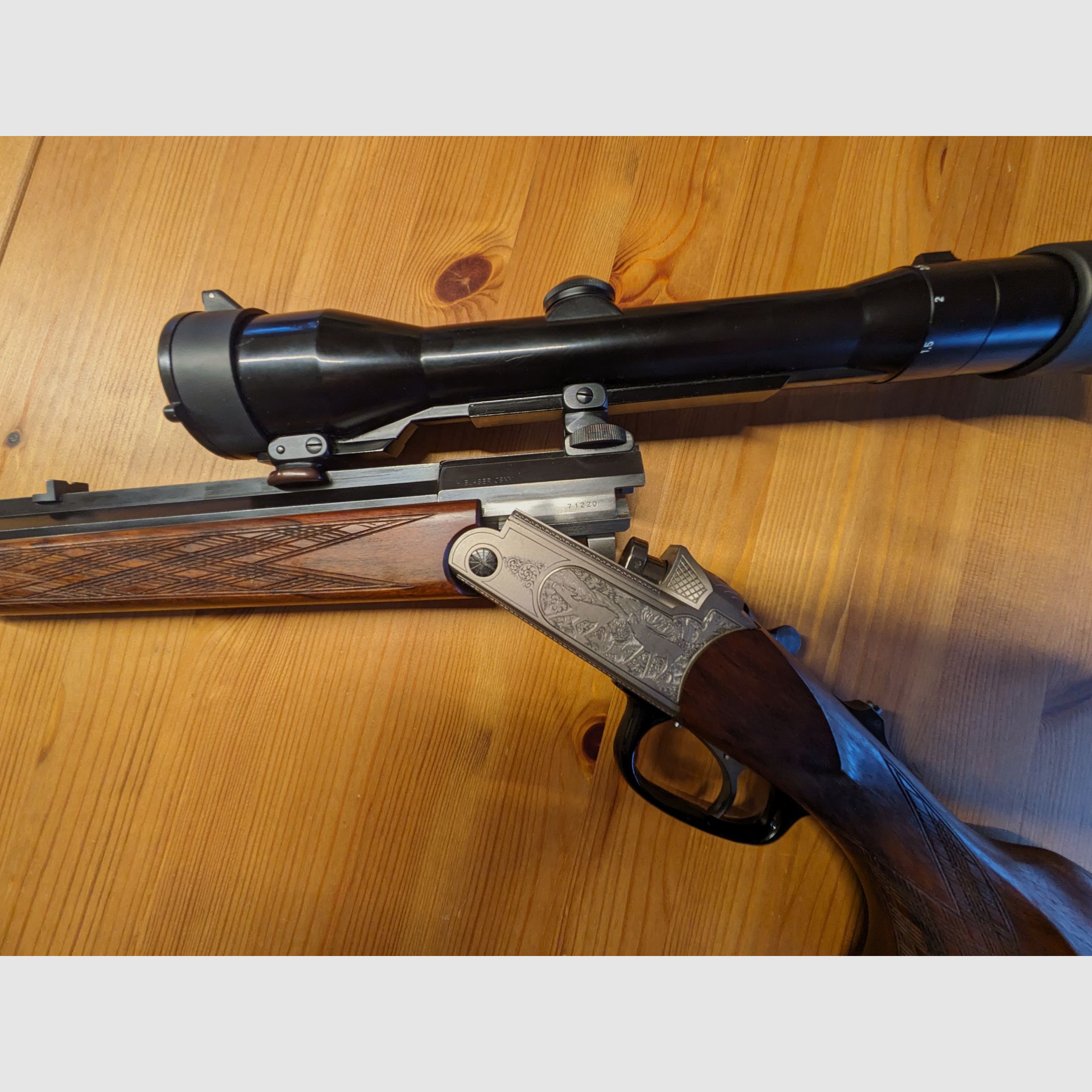 Blaser K77 0 Luxus Kipplaufbüchse