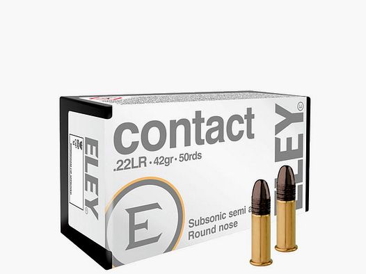 ELEY .22 LR SUBSONIC CONTACT 2,72 g/42 gr (50)