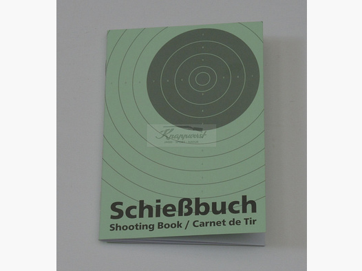 Schießbuch A6