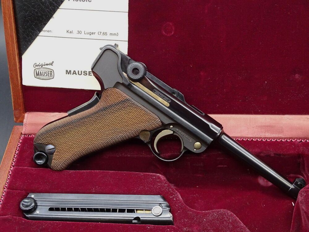 Mauser P 1900 / P08 Parabellum Édition 75 Ans No 248 / 250 Édition 75 Ans Pistolet Parabellum 1900-1975