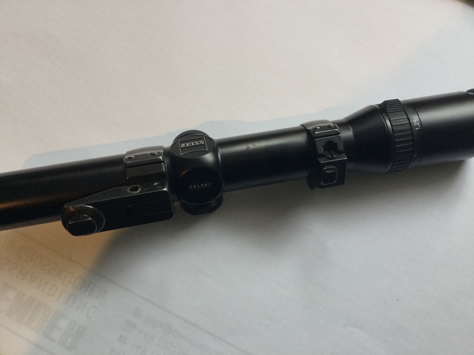 Zeiss, Daivari-Z, 1,25-4x25, Utilisé, Jumelles Héritage