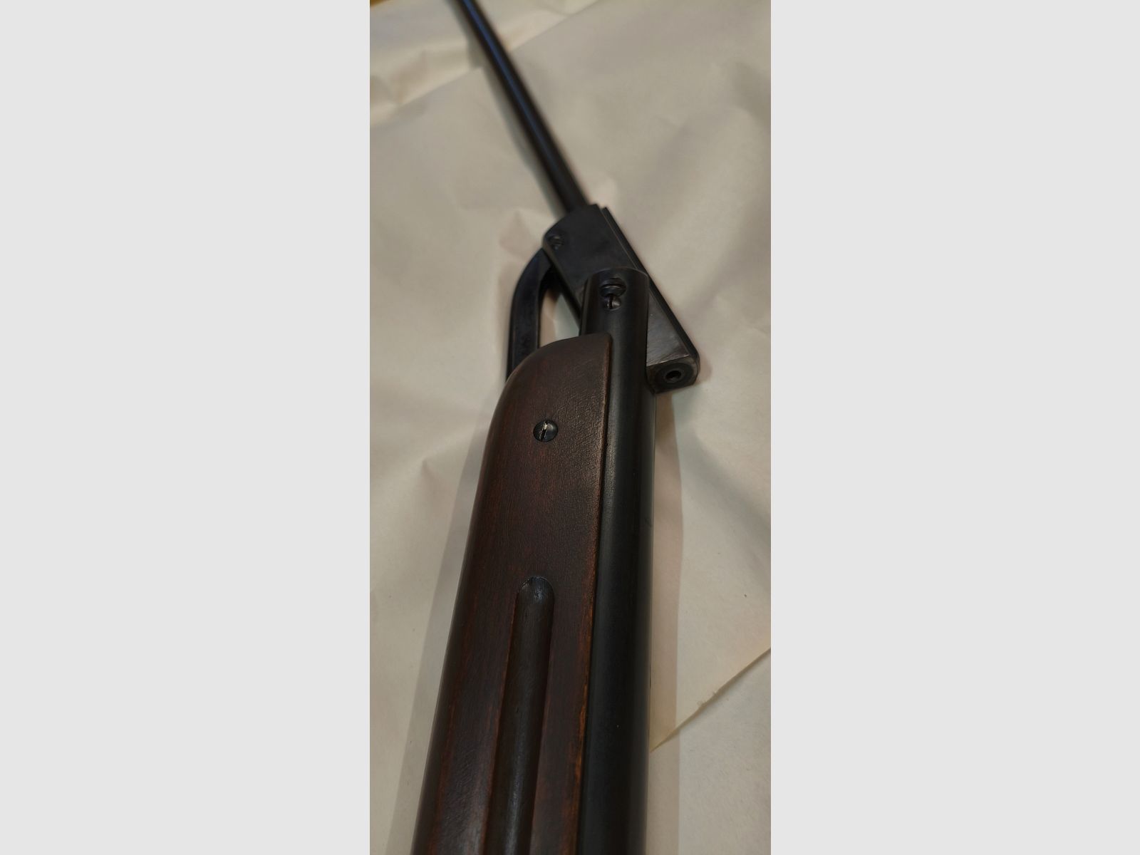 WESTIGINGER & ALTENBURGER AIR RIFLE WITH BAG + BULLET CATCHER + TARGETS