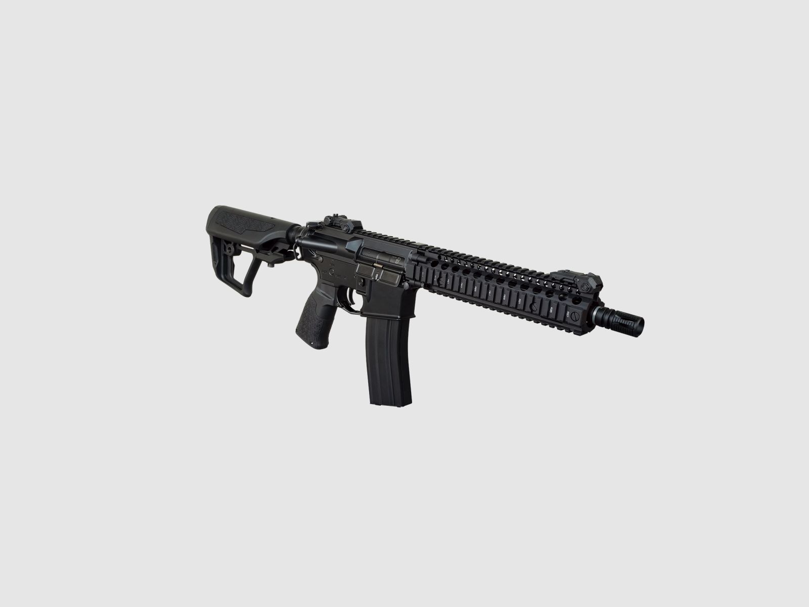 ICS EMG Daniel Defense MK18 S3 (ICS-180S3) Rifle Airsoft S-AEG Negro a partir de 18 años