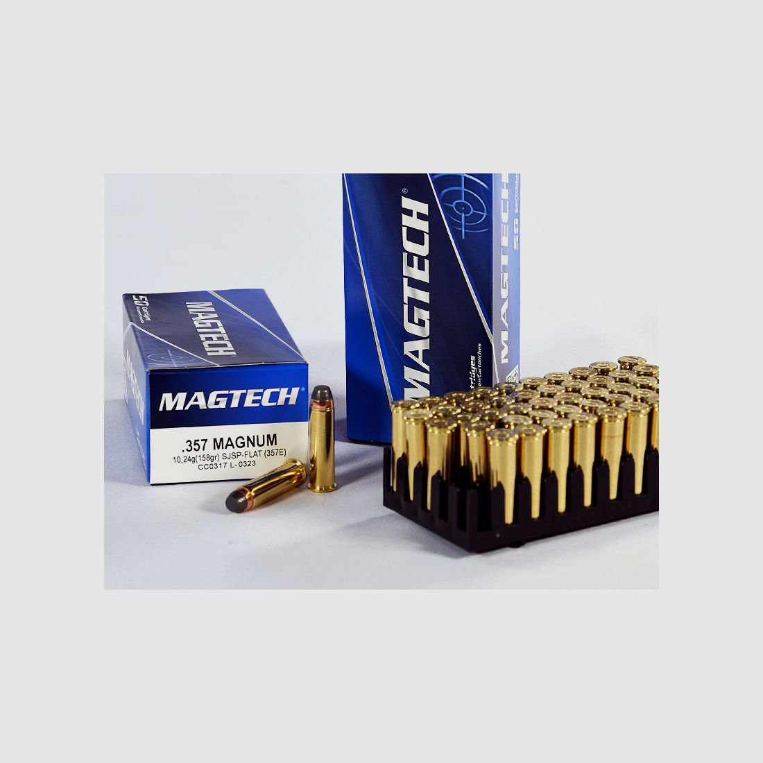 MAGTECH .357 Magnum, partial jacket 158 grs 1 pack (50 shots at €0.578*)