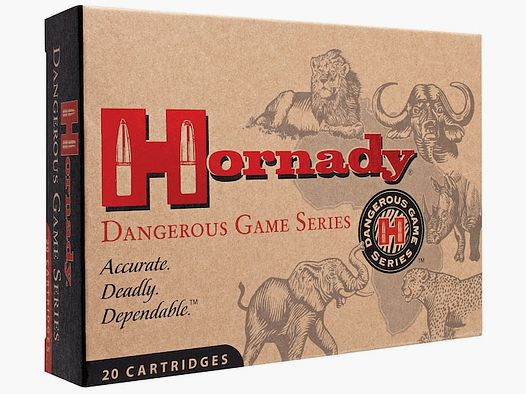 Hornady Dangerous Game Serie .416 Ruger 400GR DGS JFN 20 Patronen