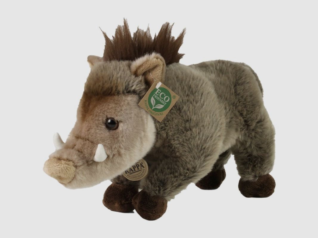 Kleines Wildschwein-Kuscheltier RAPPA 30 cm