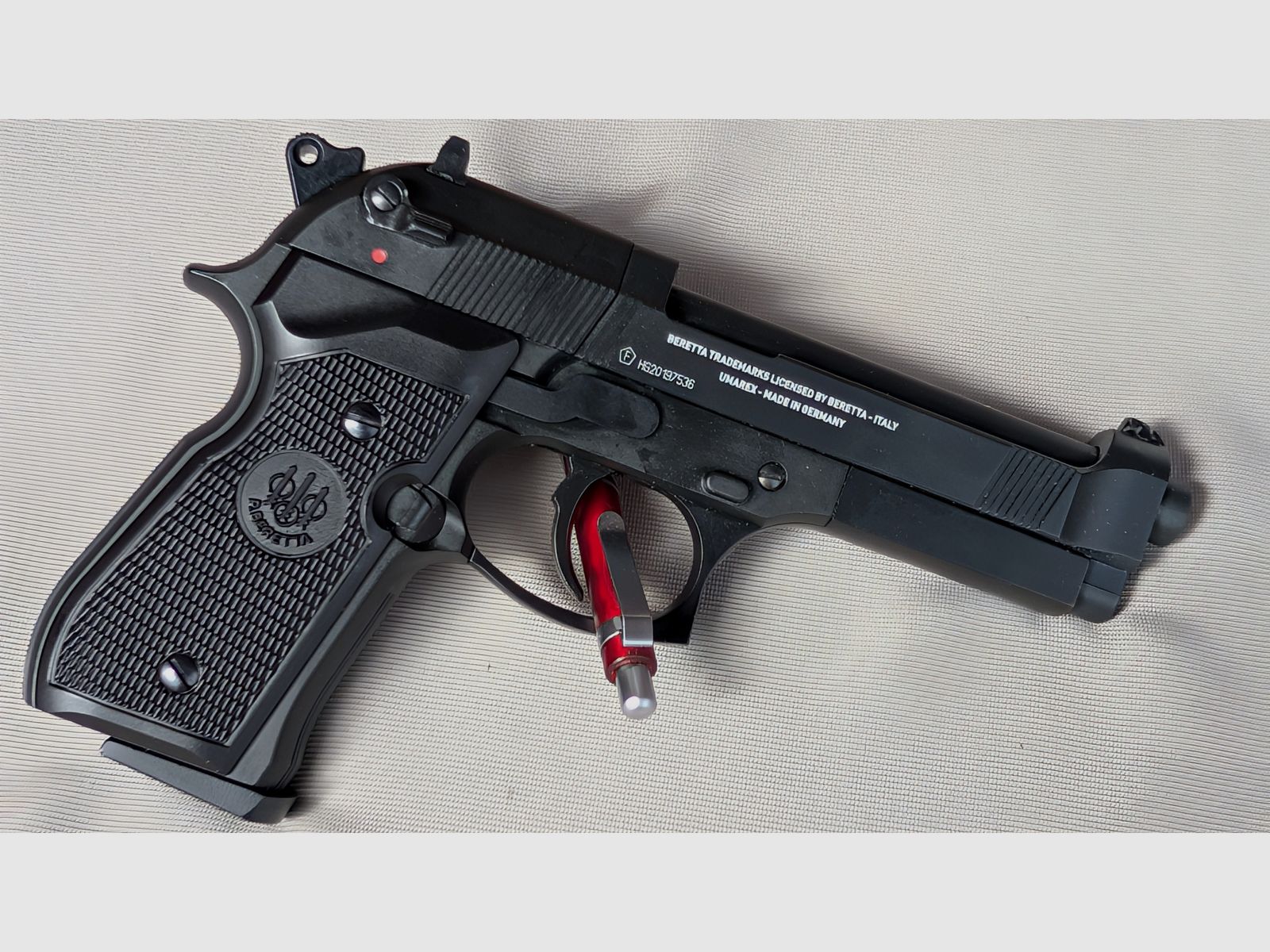 <pistola de aire, CO2, Beretta Mod.92 FS</pistola de aire>