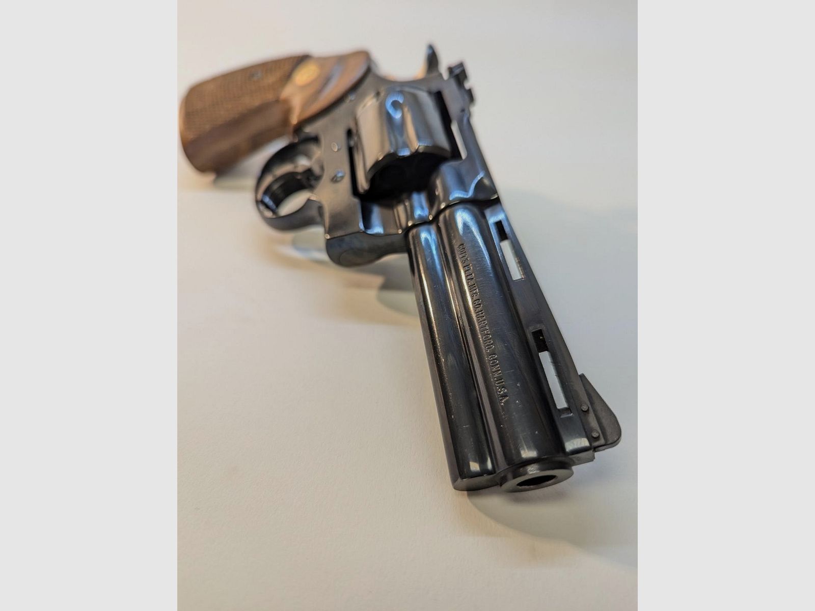 Revolver Colt Python 4" im Kaliber 357.Mag