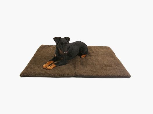 HUBERTUS Faserpelz Hundedecke 70x100cm oliv