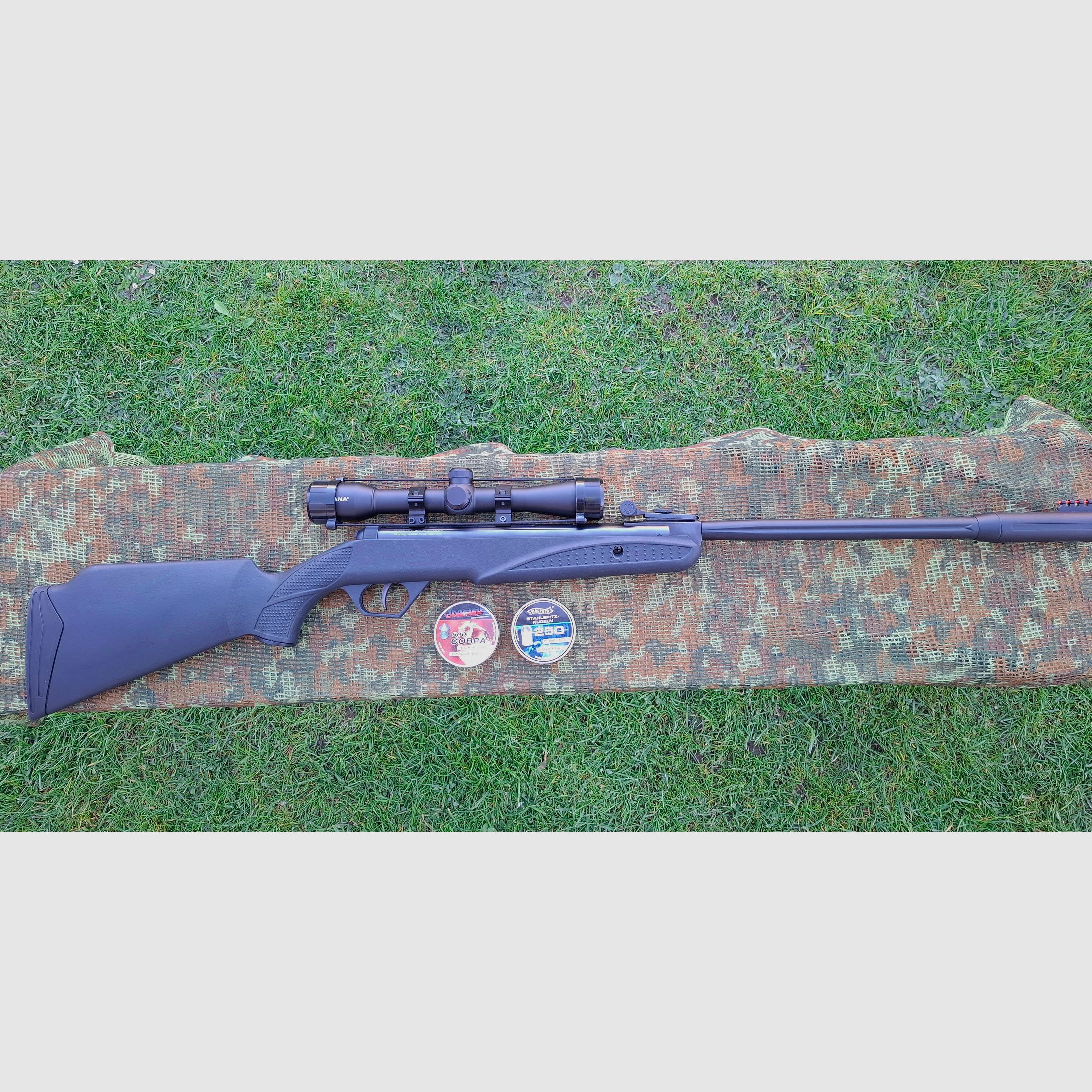 Diana twenty-one 4,5mm (F) inkl. DIANA Zielfernrohr 4x32