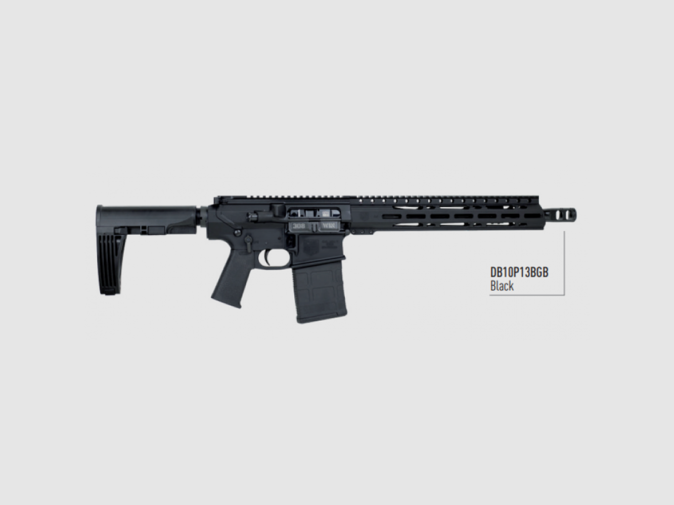 Diamondback, DB10 Tactical, .308 Win, 13.5, 10 colpi, nero