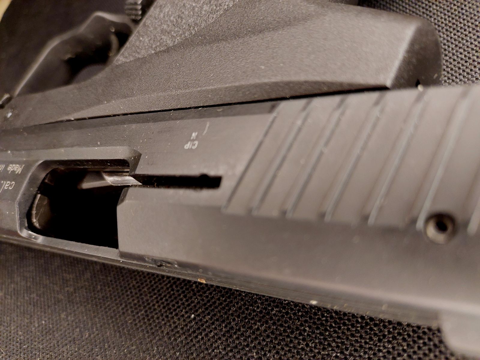 Röhm RG 96 Match Schreckschusspistole brüniert Kal. 9 mm P.A.K brüniert (PTB 699) RG 96 Set mit Matchaufsatz und 2 Magazinen