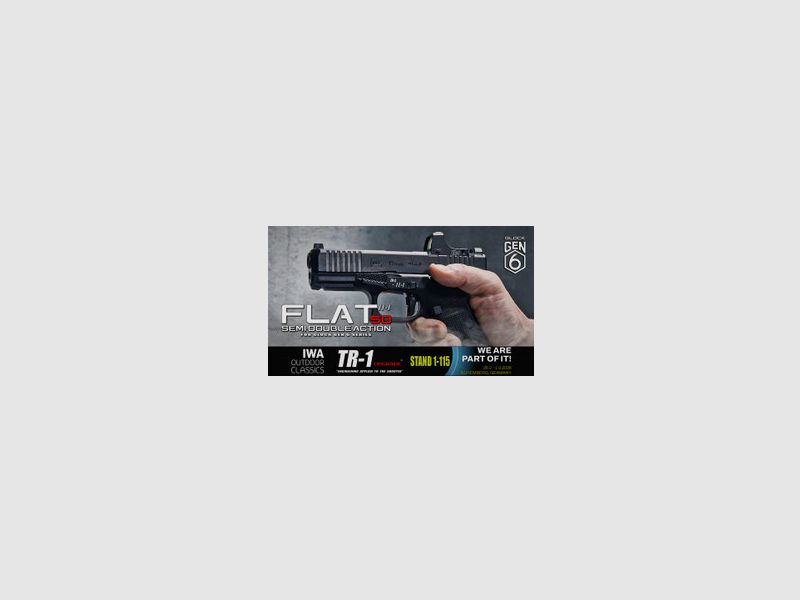 TR-1 UPGRADES – FLAT SD (SEMI-DOUBLE ACTION) KIT POUR GLOCK GEN 6, image 4 sur 4