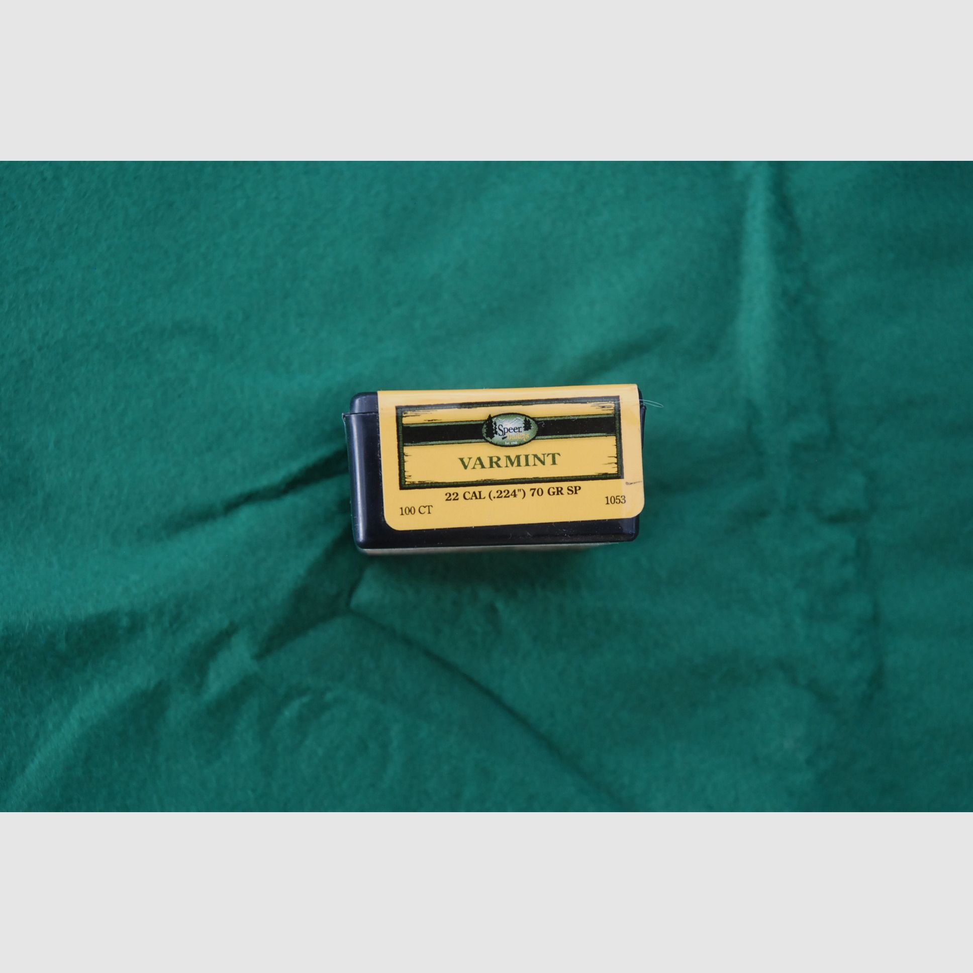 Bullets .224 / 5.6 mm 70 gr / 4.5 g Speer hollow point bullets 100 pieces