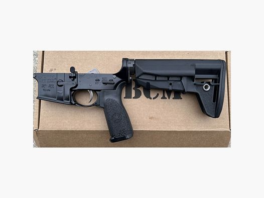 BCM® Lower Group con BCM® Stock Mod-2-SOPMOD (Widebody) - Nero