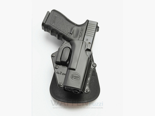 Fobus Paddle Holster Trigger Lock mit Winkelverstellung für Glock 17 Glock 23 Glock 34