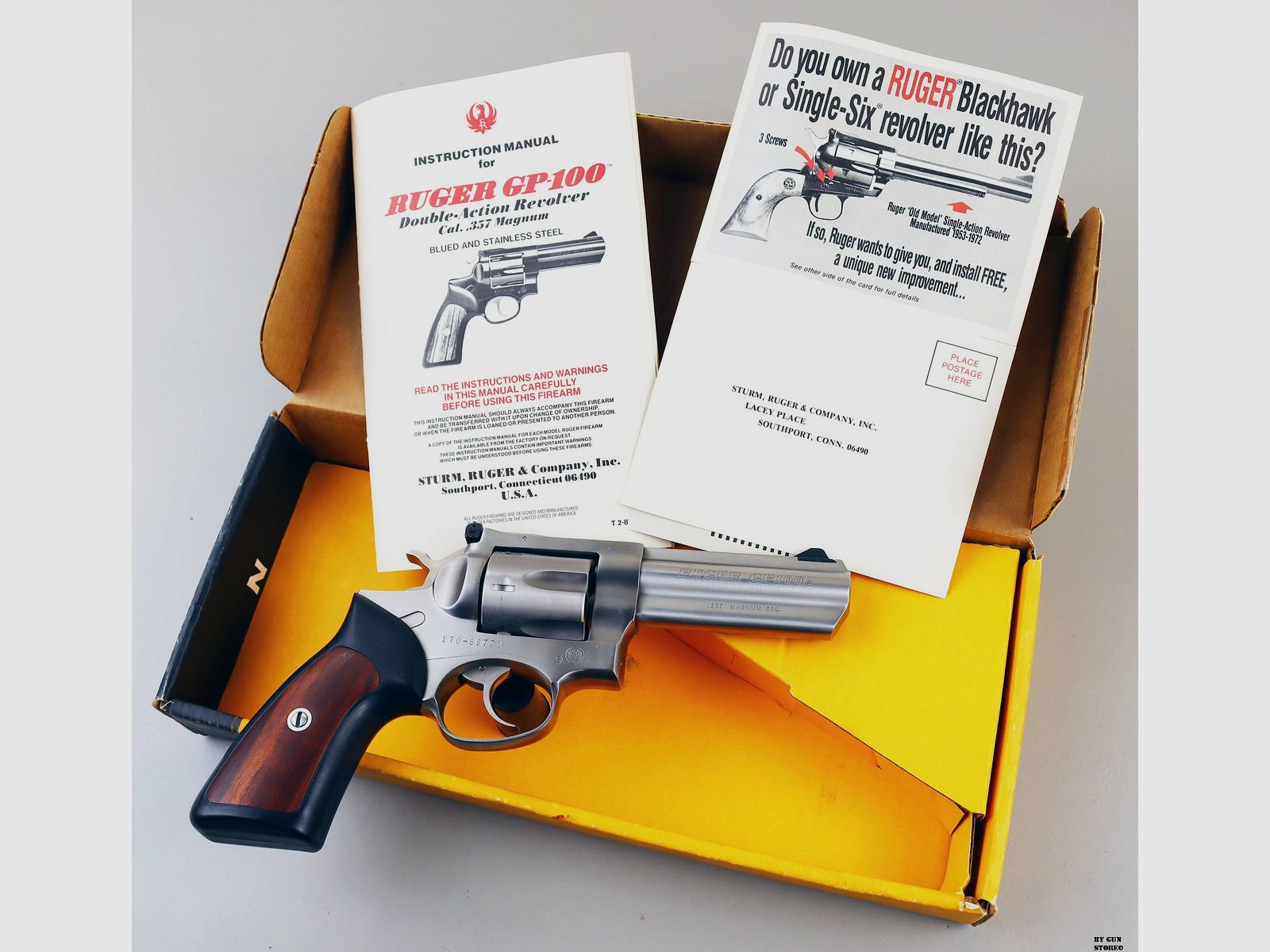 Revolver Ruger mod. GP100 cal. 357 mag. matr. 170-68772, immagine 12 di 14