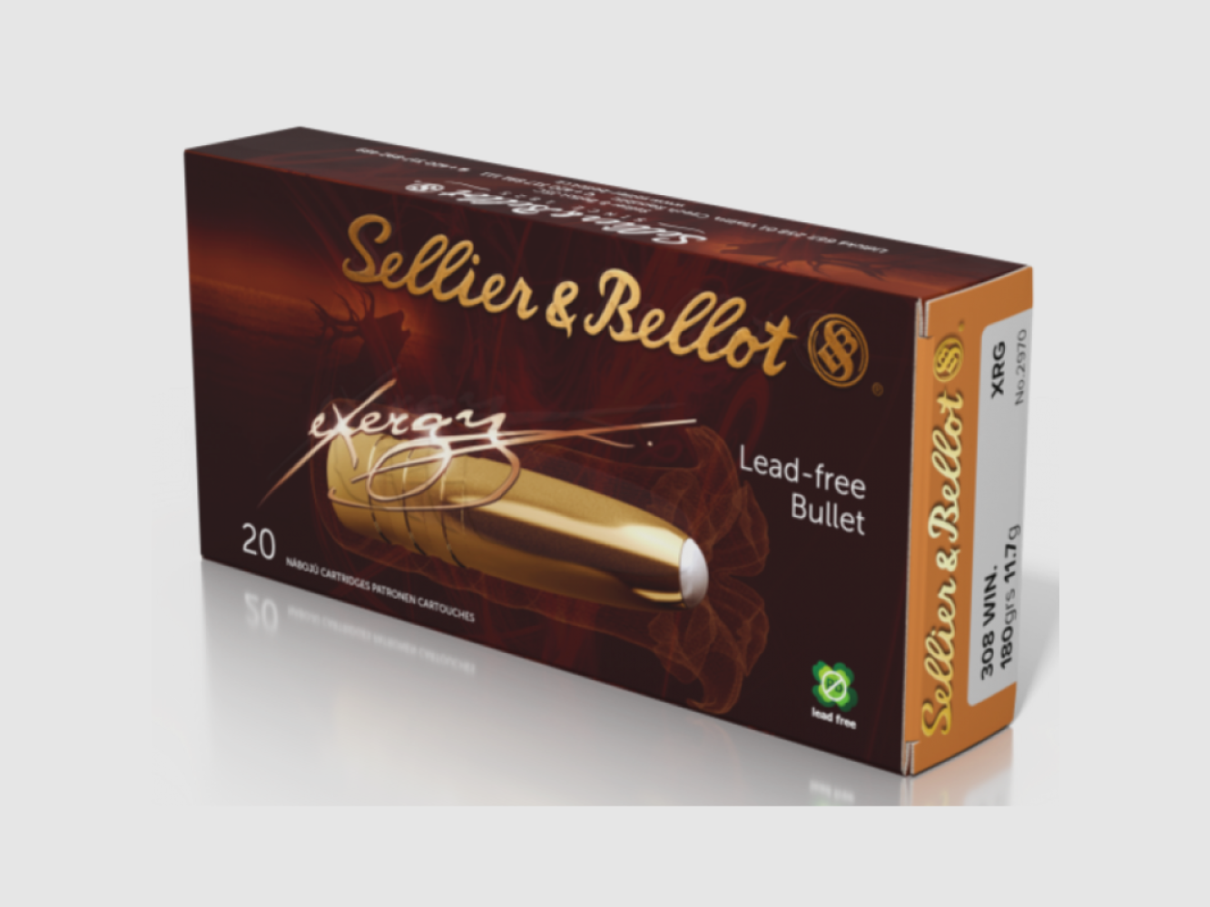 308 Winchester S&B XRG 180gr VE20