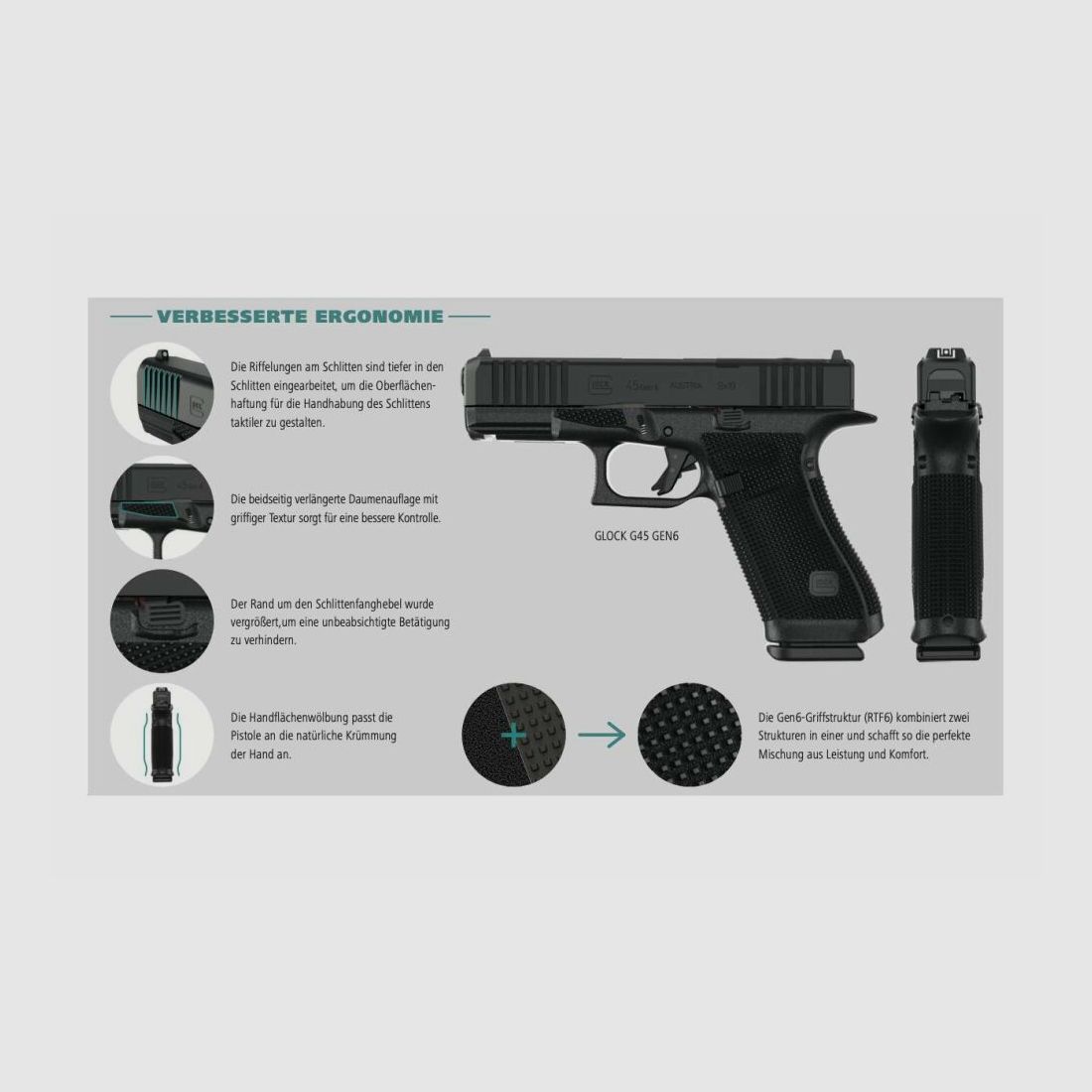 Glock G17 GEN6 9mmLuger, image 4 of 6