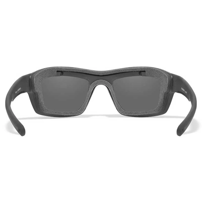 Wiley X OZONE Captivate zonnebril, Smoke Grey, matzwart montuur – CCOZN08, afbeelding 3 van 5