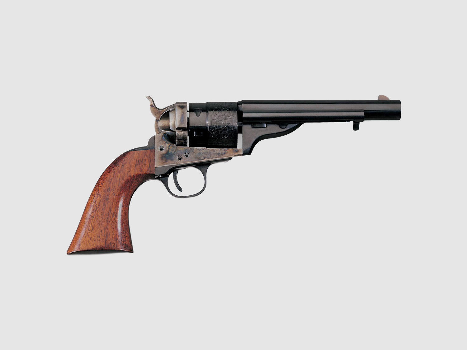Voorladende Revolver UBERTI 1871 Richard Mason Army Ronde Loop-44 Colt-8″, afbeelding 2 van 2
