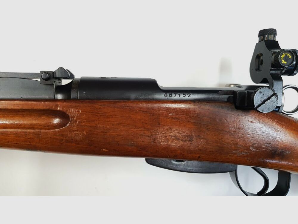Waffenfabrik Bern Repetierbüchse Waffenfabrik Bern Schweizer K31 Kaliber 7,5x55swiss komplett nummerngleich + Diopter
