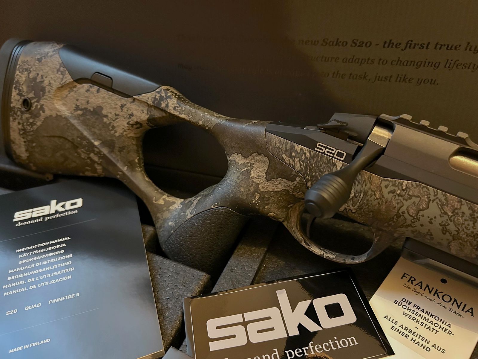 Sako S20 Hunter Cerakote True Timber Strata LL 51cm Camo .308 Win. *NOWY*