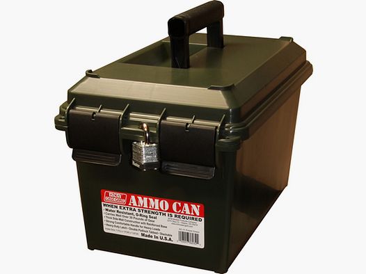MTM Munitionskoffer Munitions-Transportbox OLIV 'Ammo Can' bis 15 kg #AC11
