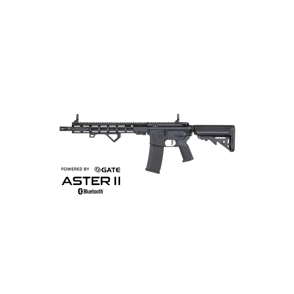SA M4 Carbine M-LOK (SA-P22 PRIME™ Aster II ETU BLDC™) Softair Gewehr Frei ab 18 – Schwarz -F-
