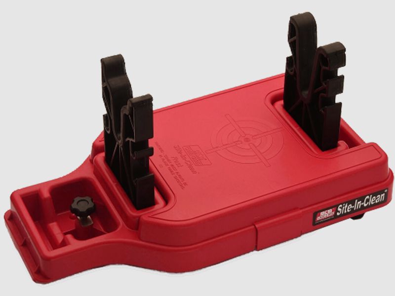 MTM Reinigungs- & Schießauflage mit Transportkoffer SNCC-30 rot