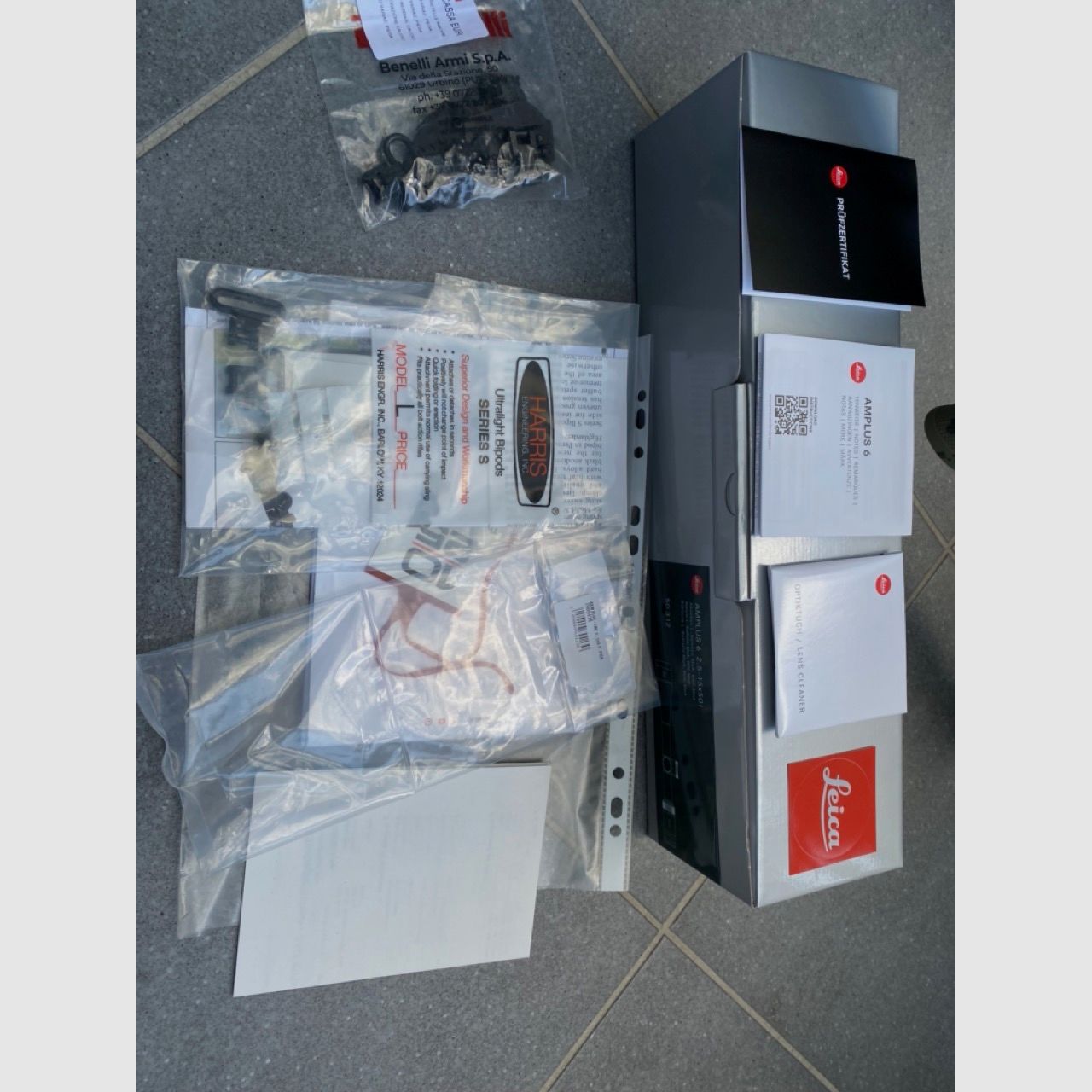 Benelli repeating rifle Lupo BE.S.T. Open Country .308 Win with a Leica scope Amplus 6 2.5–15x50i L-Ballistic BDC (MOA)