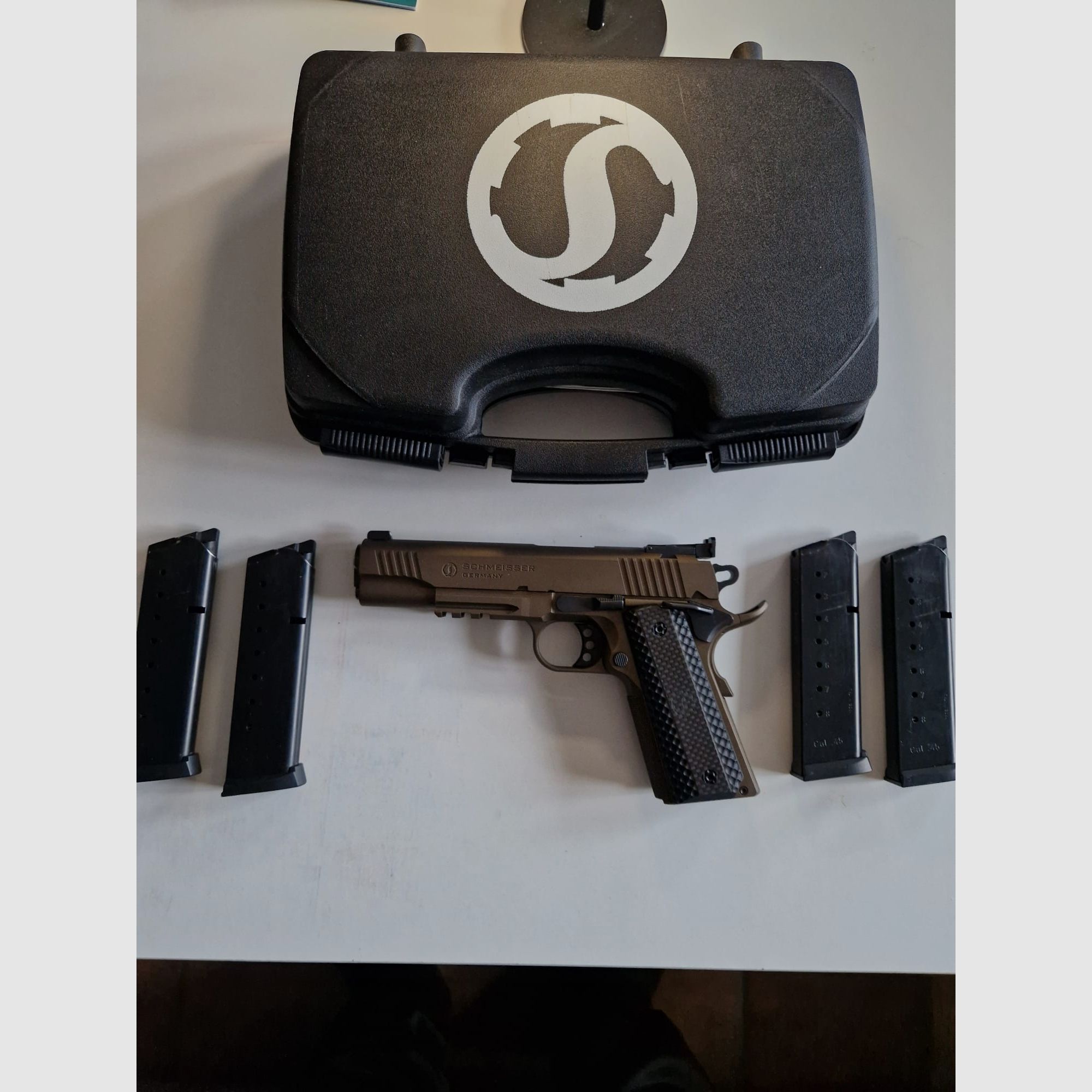 Verkaufe Schmeißer 1911 Hugo 45er ACP