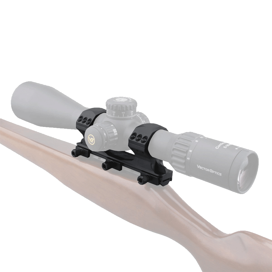 Eénstuk Vector Montage met 34mm Ringen X-Accu Hoog Picatinny Rail, afbeelding 8 van 10