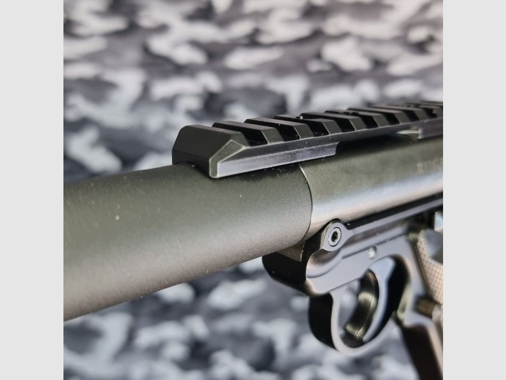 Pistole Ruger Mod. Mark IV Tactical .22 LR mit integriertem Schalldämpfer, Bild 8 von 10