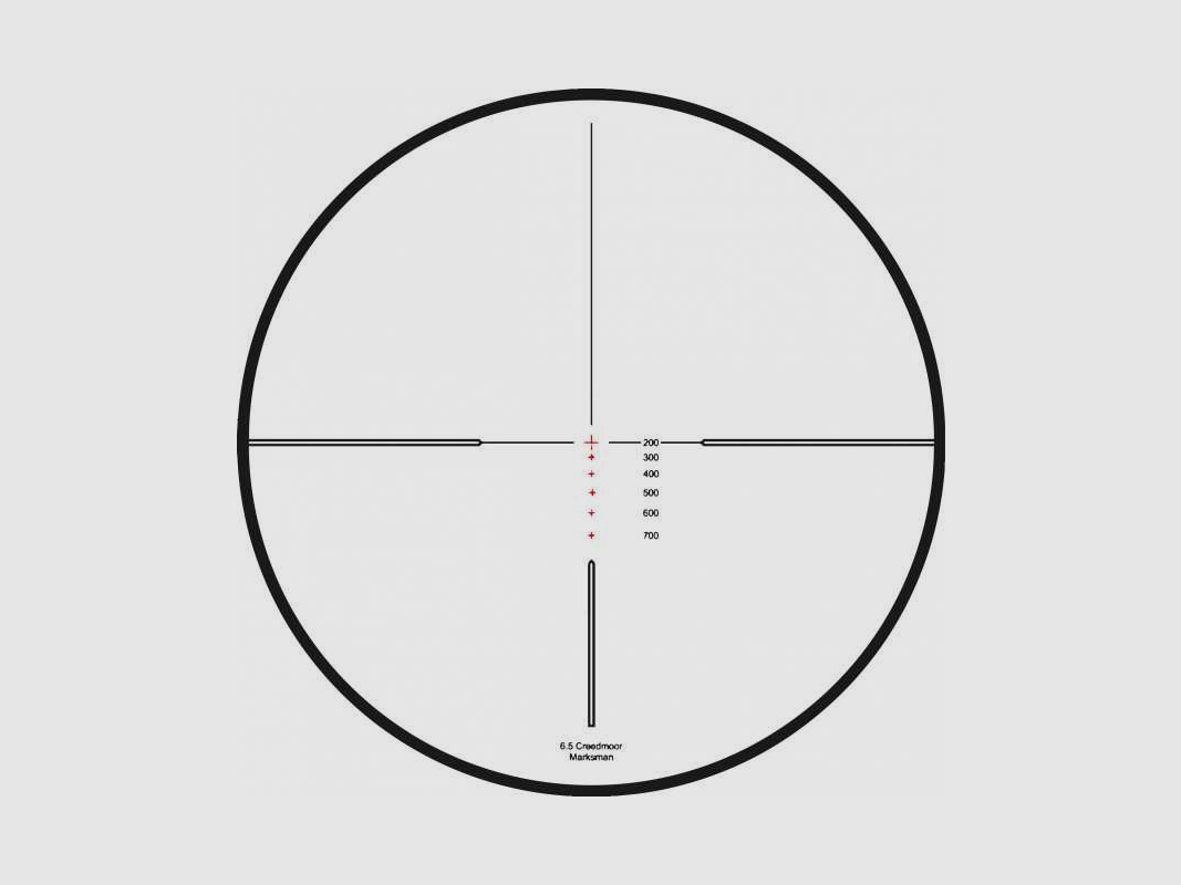 Hawke Vantage 30 WA 4-12x42 6.5 Creedmoor Marksman