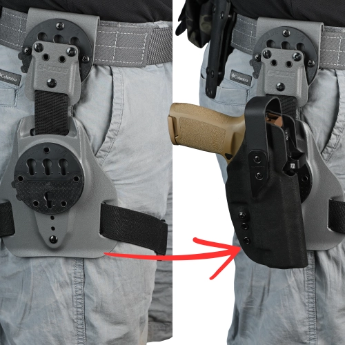 G-CODE XSR Level 2 Dienstholster für GLOCK 17 5. Gen., Bild 4 von 11