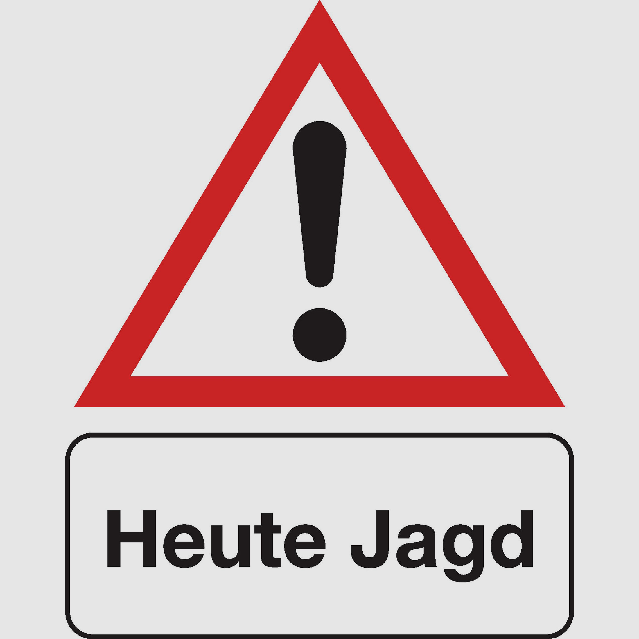 Absperrbanner Jagd