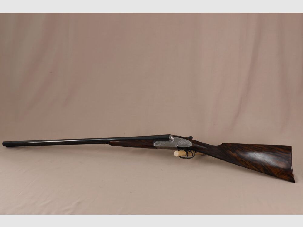 AYA - Aguirre y Aranzabal side lock over-and-under shotgun // TOP wood / engraving / made according to the specifications of Augustinus von Papen!!, image 2 of 10