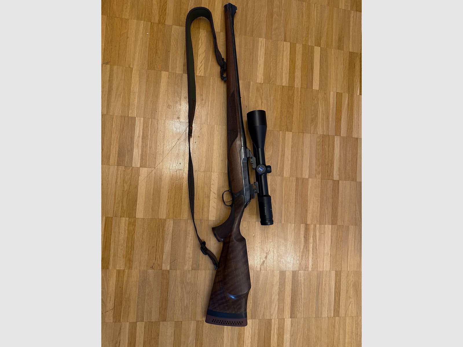 Stutzen Sauer 202 Kal.9,3x62 mit ZF Zeiss 3-12x56  Varipoint M, Bild 1 von 4