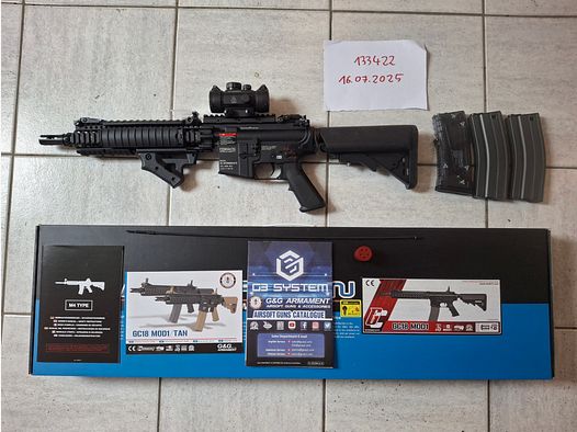 G&G GC18 Mod1 Airsoft S-AEG karabin w doskonałym stanie