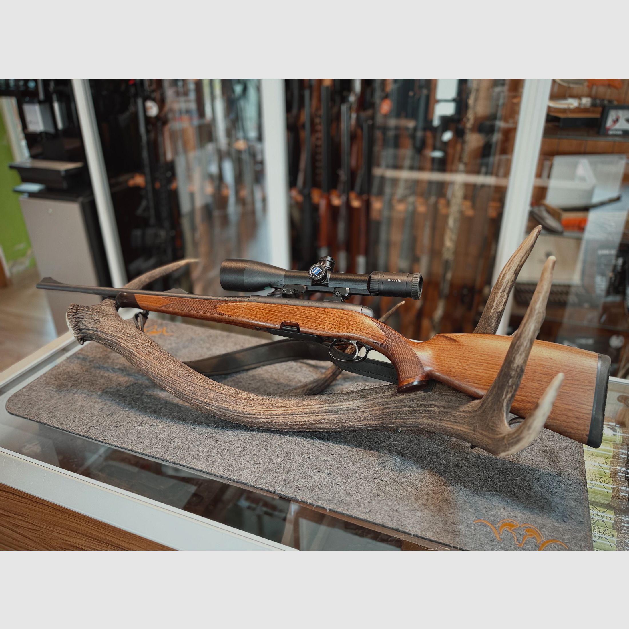 Steyr CL II Kal. 9,3x62 mit Zeiss Diavari M 3-12x56 – Gebraucht, Topzustand