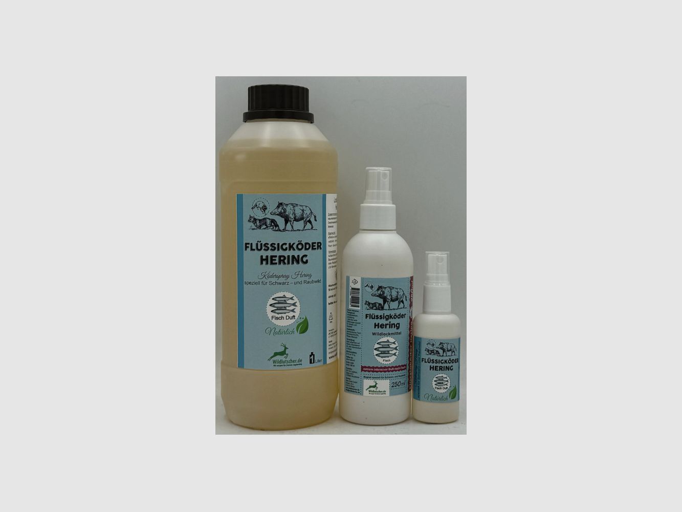 Wildlutscher Flüssigköder und Köderspray verschiedene Varianten