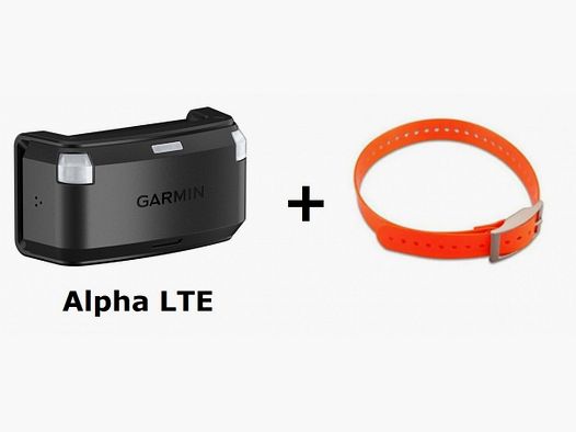 Garmin Alpha LTE + Halsband orange / SET!