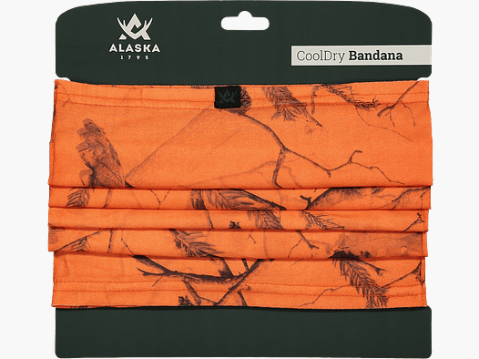 Alaska 1795 CoolDry Bandana Blaze 3D