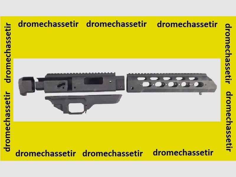 Chassis Tac 21 mit Picatinny-Schiene für Savage 10, 11, 12 und 16 Kurzlauf