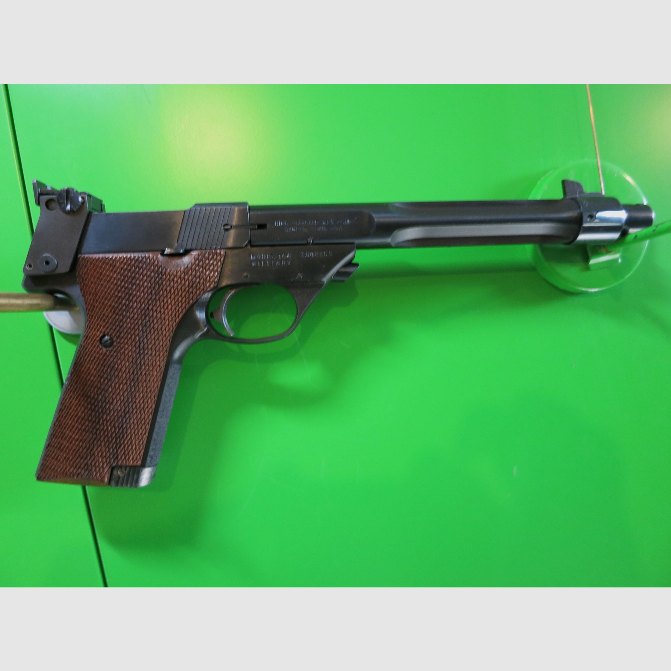 High Standard Supermatic Military Mod. 106 Pistole .22lr -Sammlerwaffe-     #5-, Bild 13 von 15