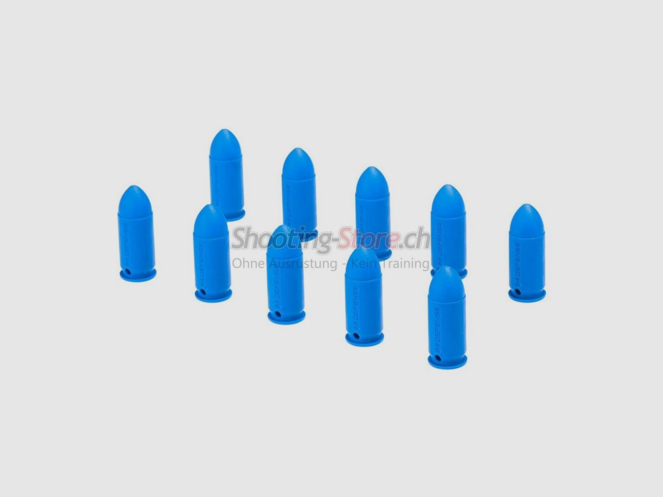 IMI Defense Balles Factices .45 ACP 10pcs Bleu