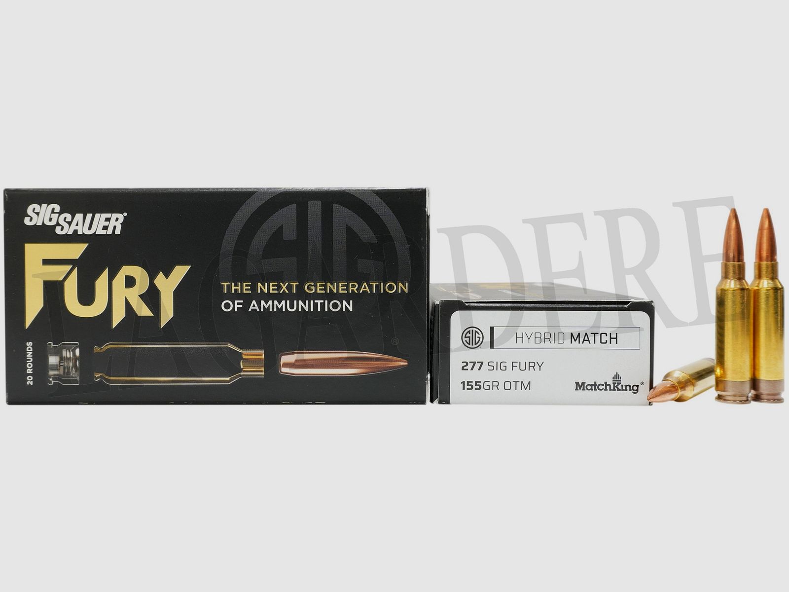 SIG-SAUER HYBRID MATCH OTM 155 GRS (Patrone mit Geschoss)