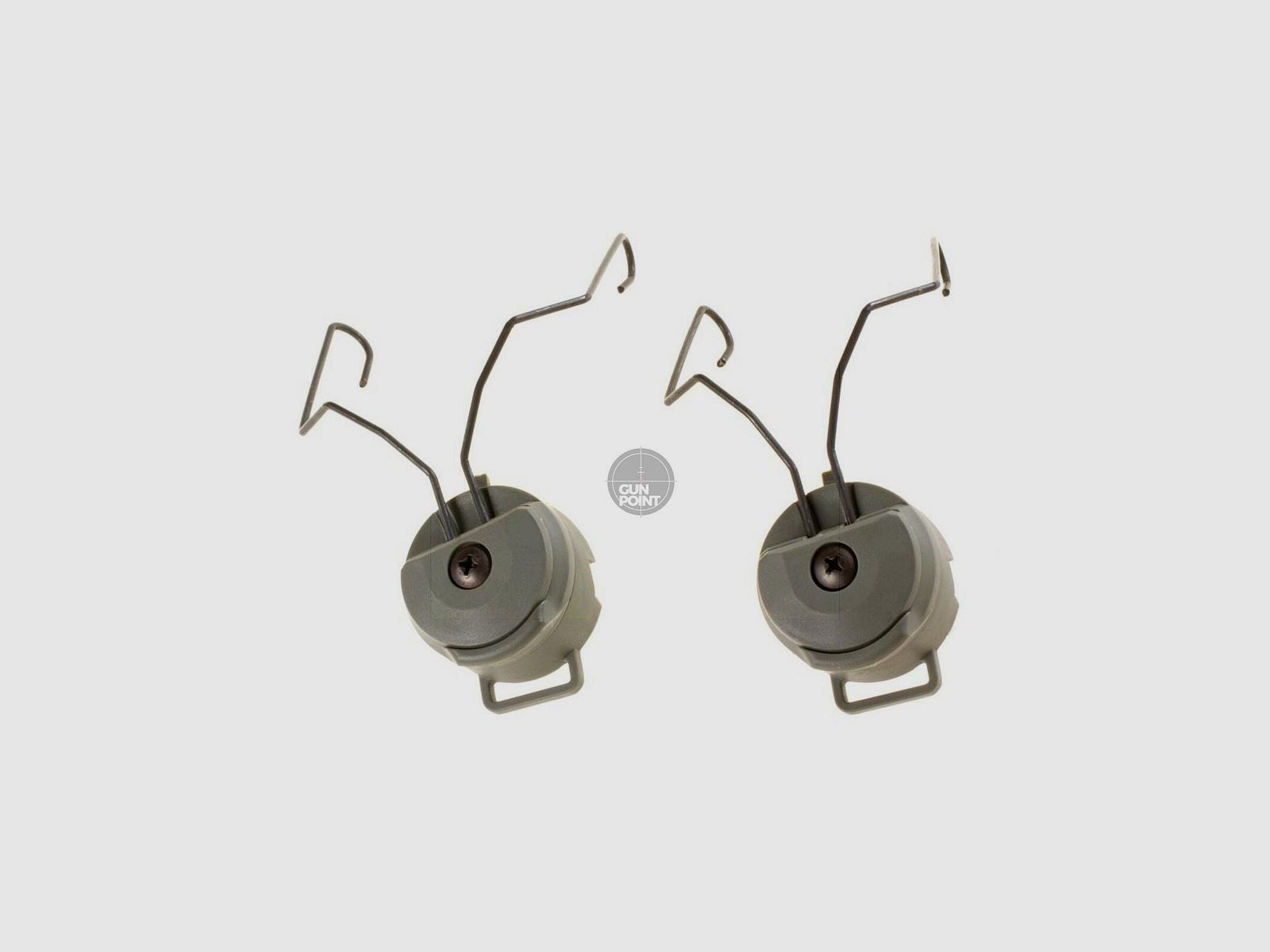 FMA Rail Adapter for SRD Headsets-Foliage Green