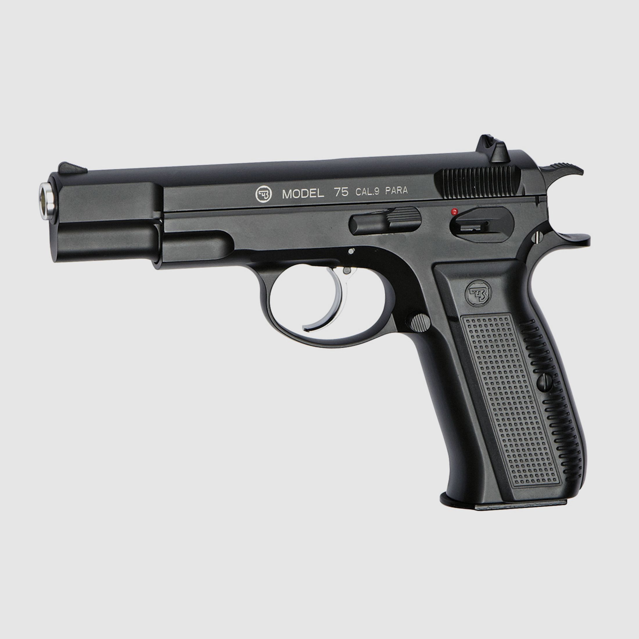 CZ 75 Zwart 6mm BB - Airsoft Gas BlowBack